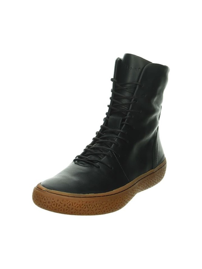 Think! Skórzane botki "Tjub" w kolorze czerwonym rozmiar: 36