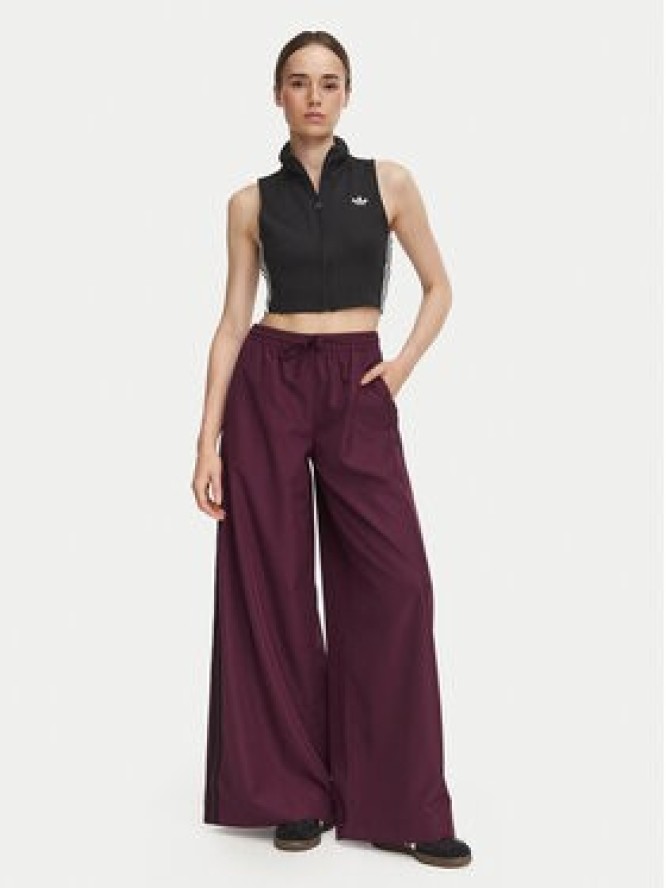 adidas Spodnie dresowe Firebird Adilenium Track Pant KT0020 Bordowy Relaxed Fit