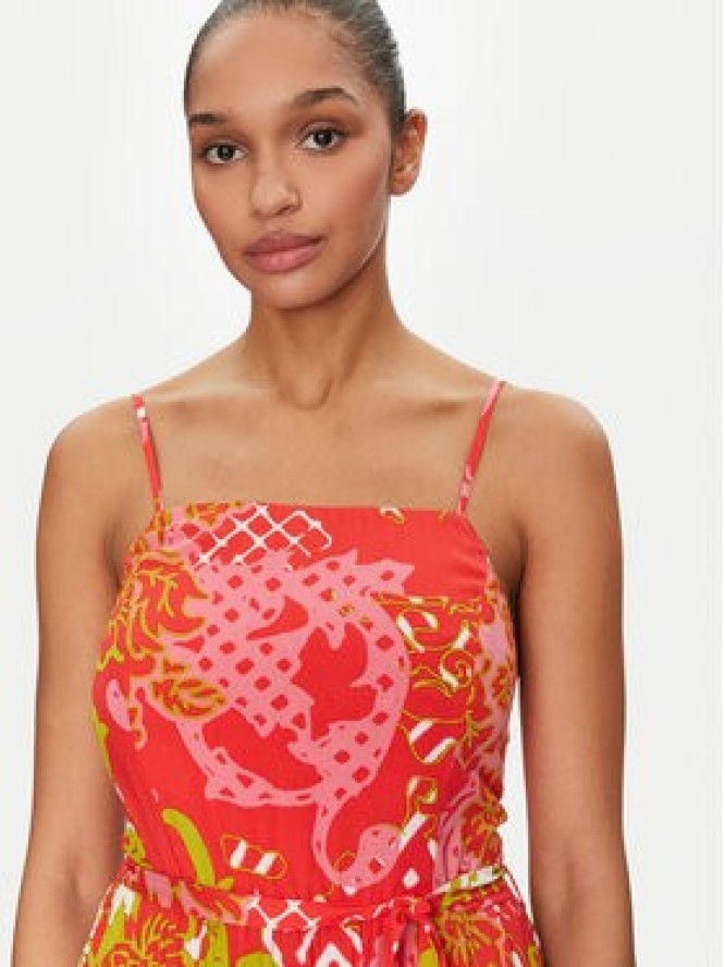 Gaudi Sukienka letnia 511BD15015 Pomarańczowy Regular Fit