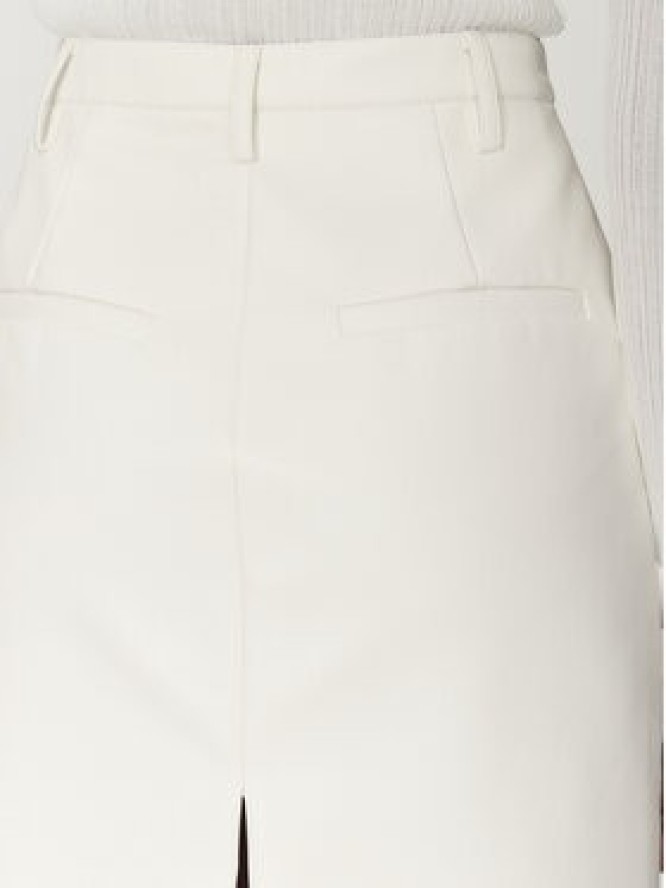 Bardot Spódnica z imitacji skóry 59679SB1 Biały Regular Fit
