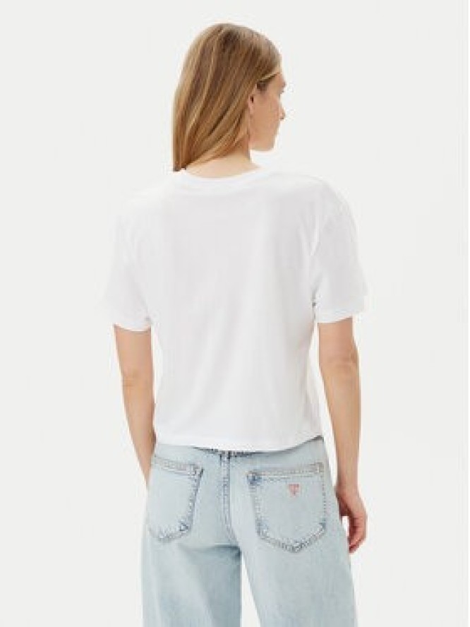 Guess T-Shirt V5GI09 K9RM1 Biały Regular Fit