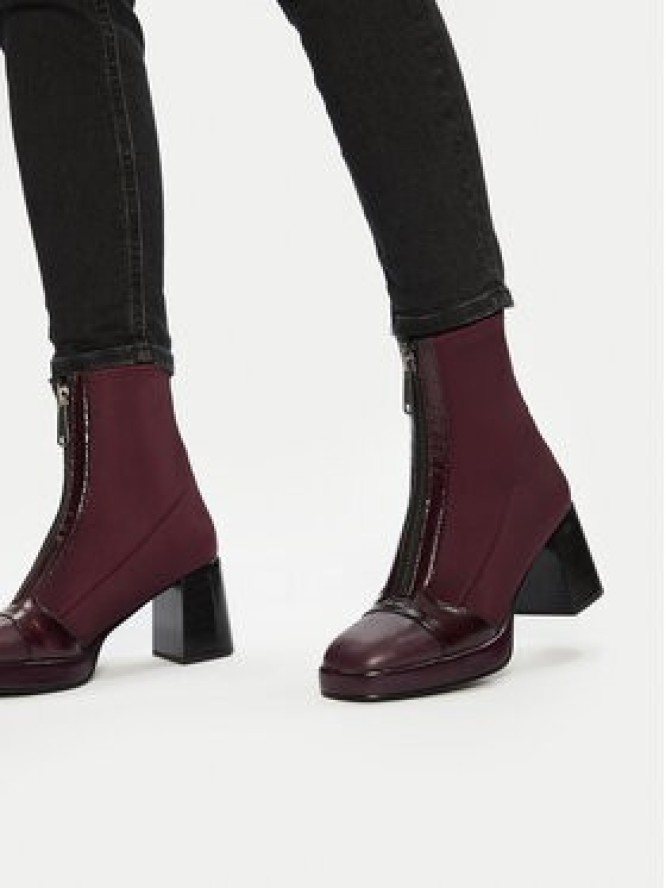 Hispanitas Botki Soho-I24 HI243658 Bordowy