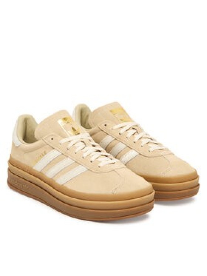 adidas Sneakersy Gazelle Bold IH4201 Beżowy