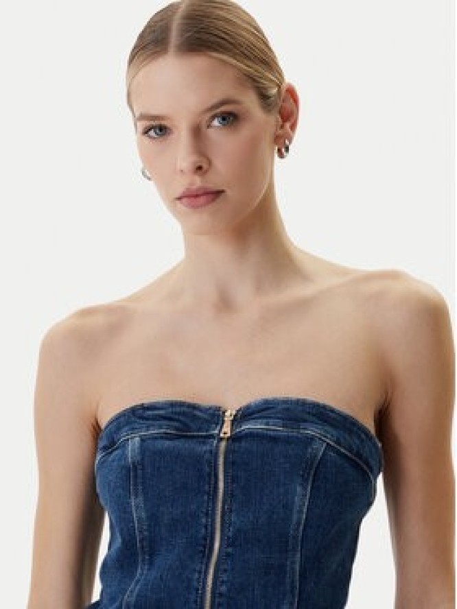 Guess Kombinezon W6RD0I D6883 Niebieski Regular Fit