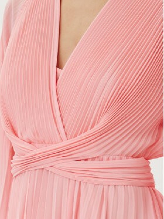 TWINSET Sukienka koktajlowa 251TP2334 Różowy Loose Fit