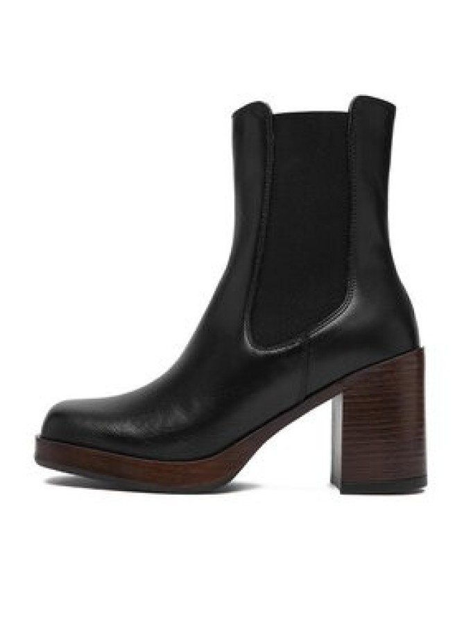 GINO ROSSI Botki C-27740PE-PLATEAU Czarny
