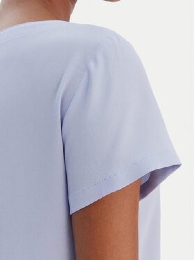 Marella Bluzka Cartone 2615111021 Błękitny Regular Fit