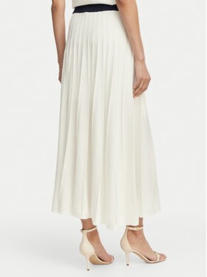 Artigli Spódnica plisowana ACGO004493 Biały Regular Fit