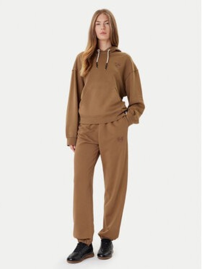 PINKO Spodnie dresowe Pazzo 105508 A2RB Brązowy Regular Fit