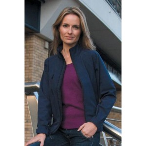 Damska La Femme® 2warstwowa Oddychająca Kurtka Wiatroodporna Typu Softshell