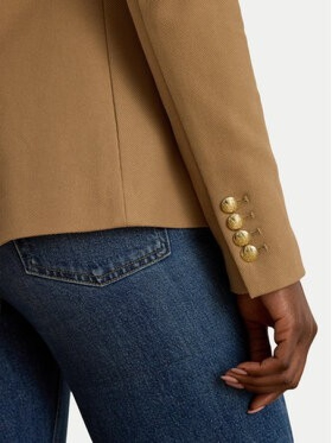 LAUREN RALPH LAUREN Marynarka 200797305018 Beżowy Slim Fit