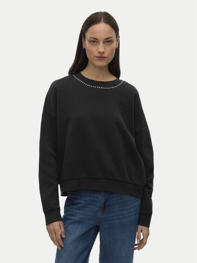 Vero Moda Bluza Lotte 10333544 Czarny Regular Fit