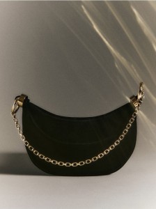 Mała torebka z łańcuszkiem - czarny