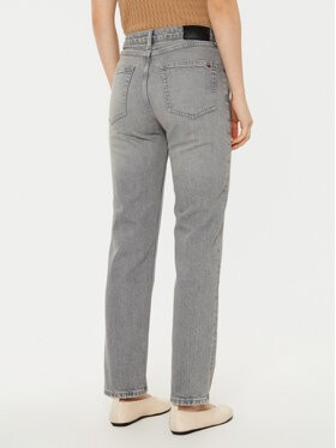 Tommy Hilfiger Jeansy Classic WW0WW43704 Szary Straight Fit