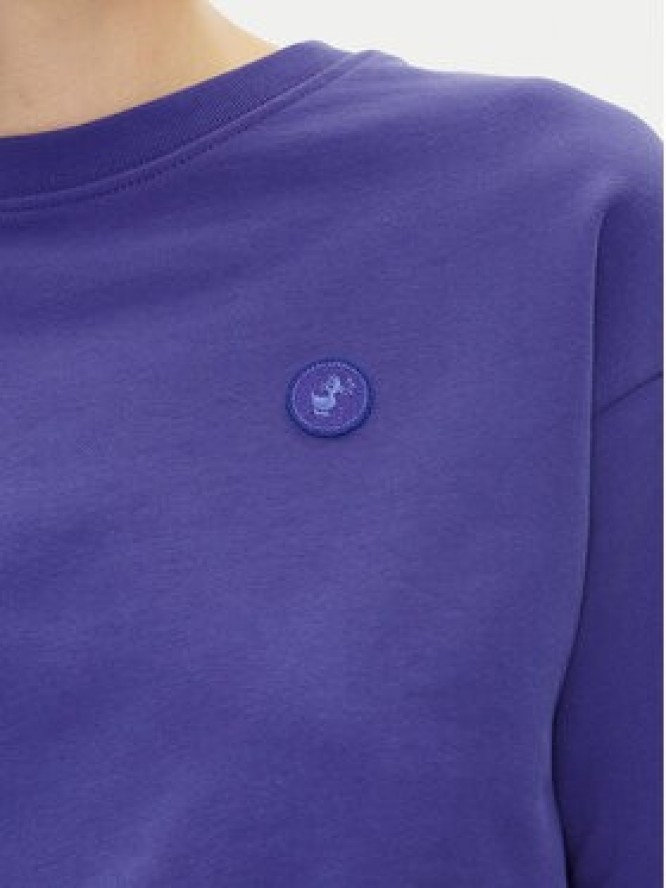 Save The Duck Bluza DF1180W CLEE20 Fioletowy Relaxed Fit