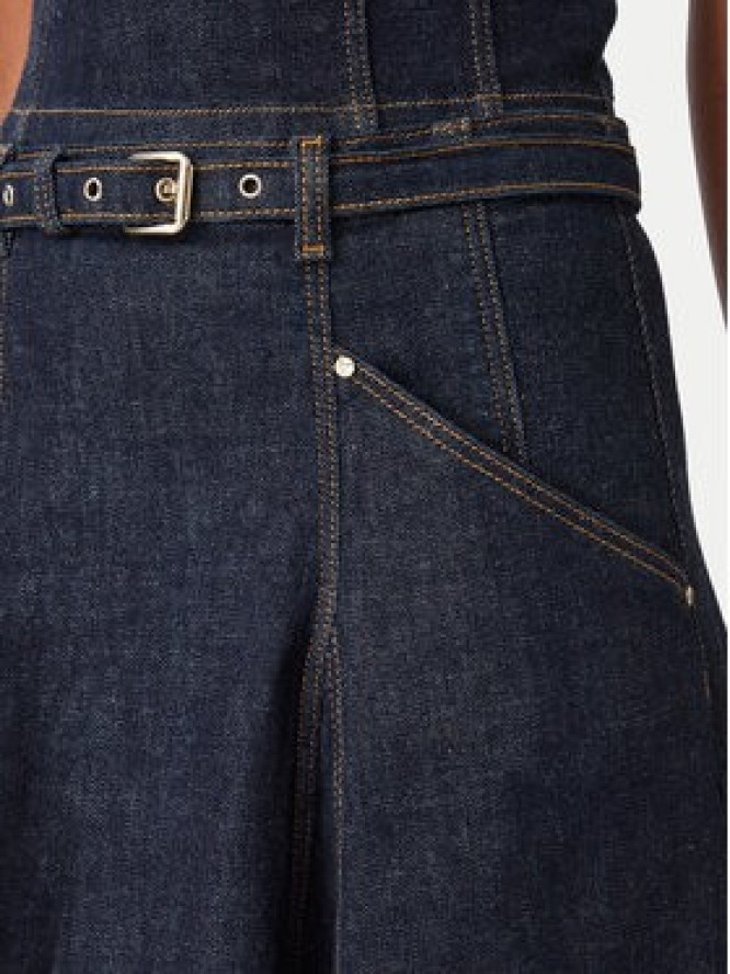 Guess Spódnica jeansowa W6YD03 D1348 Granatowy Regular Fit