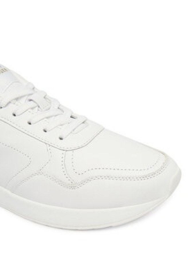 Tommy Hilfiger Sneakersy Corporate Mix Mat Runner FW0FW09318 Biały