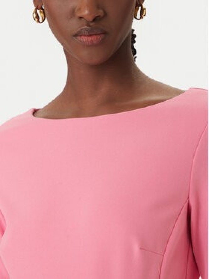 Rinascimento Sukienka koktajlowa CFC0127892003 Różowy Regular Fit