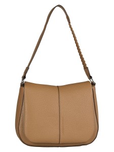 Tom Tailor Torebka "Neda" w kolorze jasnobrązowym - 28 x 22 x 9 cm rozmiar: onesize