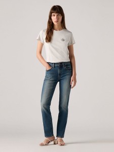 Levi's Dżinsy "724" - Regular fit - w kolorze niebieskim rozmiar: W29/L34