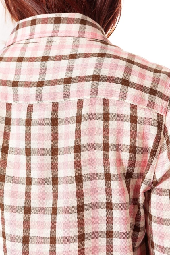 KOSZULA WRANGLER 1 PKT SHIRT CAMEO PINK W5241M1Y2 112129364