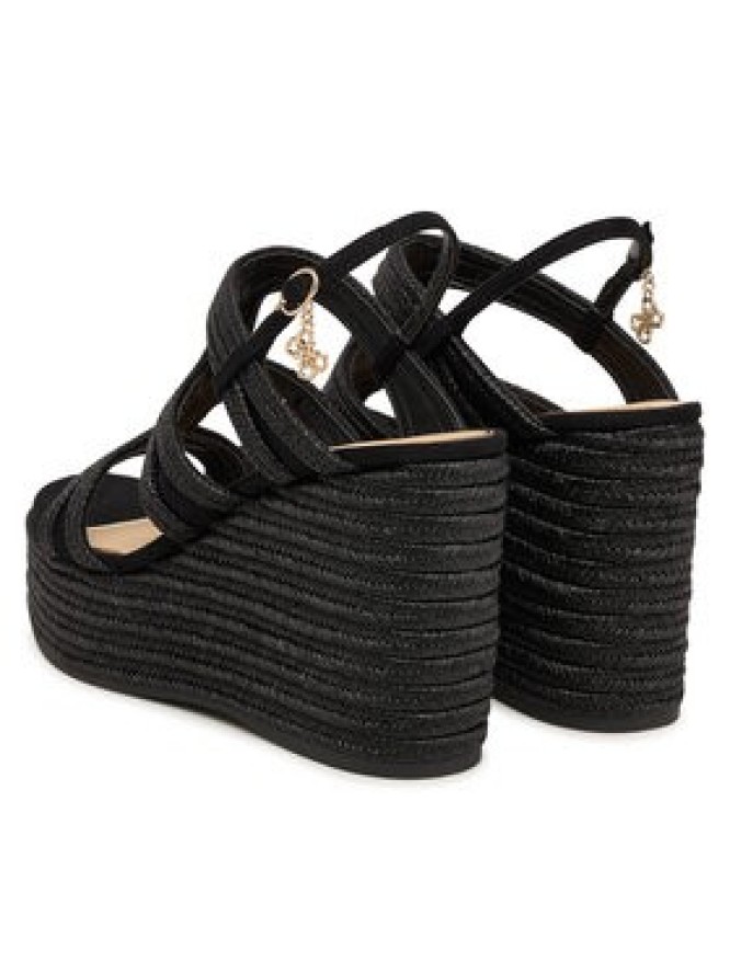 Guess Sandały FLJERS FAB04 Czarny