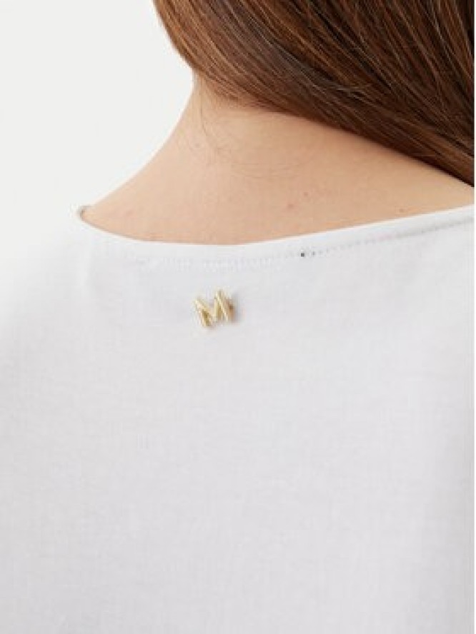 Lola Casademunt by Maite Top MS2515021 Biały Regular Fit