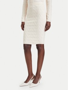 Marciano Guess Spódnica ołówkowa G6BD15 Z1932 Beżowy jasny Slim Fit