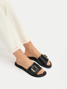 U.S. Polo Assn. Klapki EO-TEMPE001W/6L1 Czarny