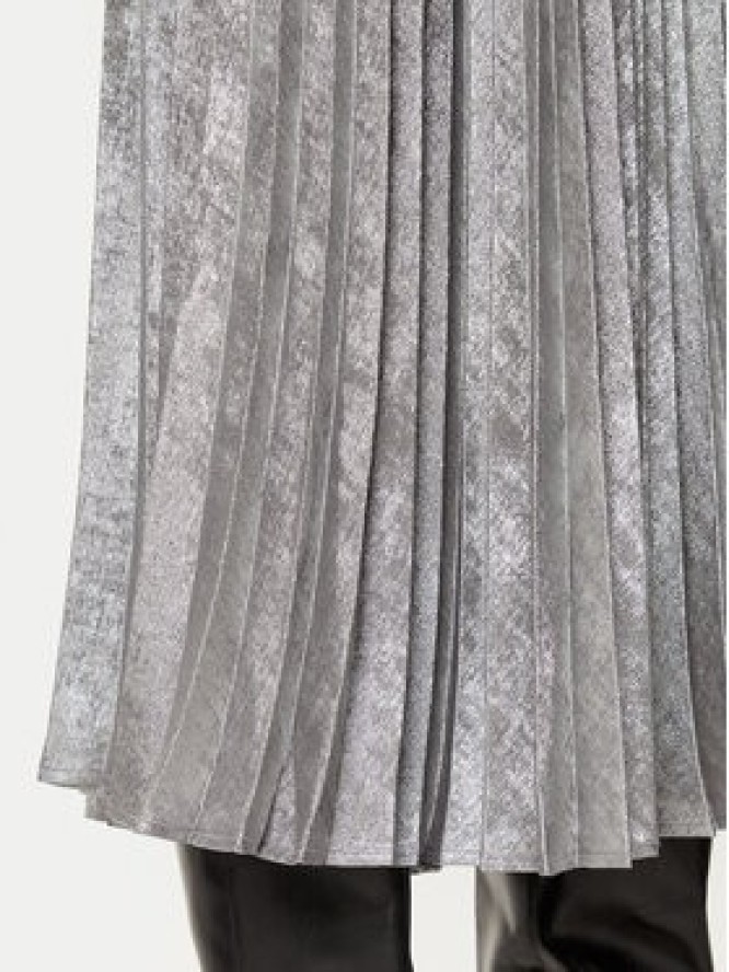 Gap Spódnica plisowana 587128-00 Srebrny Regular Fit