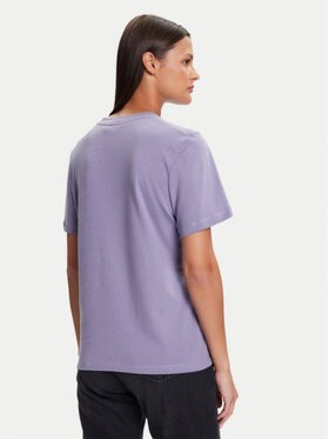 Tommy Hilfiger T-Shirt WW0WW40276 Fioletowy Regular Fit