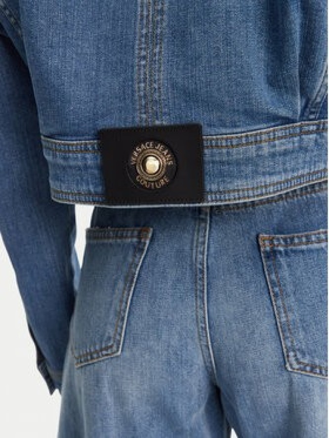 Versace Jeans Couture Kurtka jeansowa 78HAS450 Niebieski Relaxed Fit