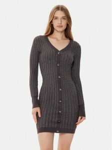 Guess Sukienka dzianinowa W5RK09 Z3KT0 Szary Bodycon Fit