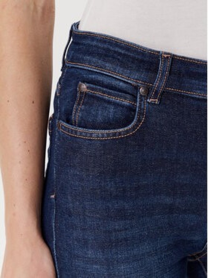 Weekend Max Mara Jeansy Rapallo 2525186021 Granatowy Straight Fit