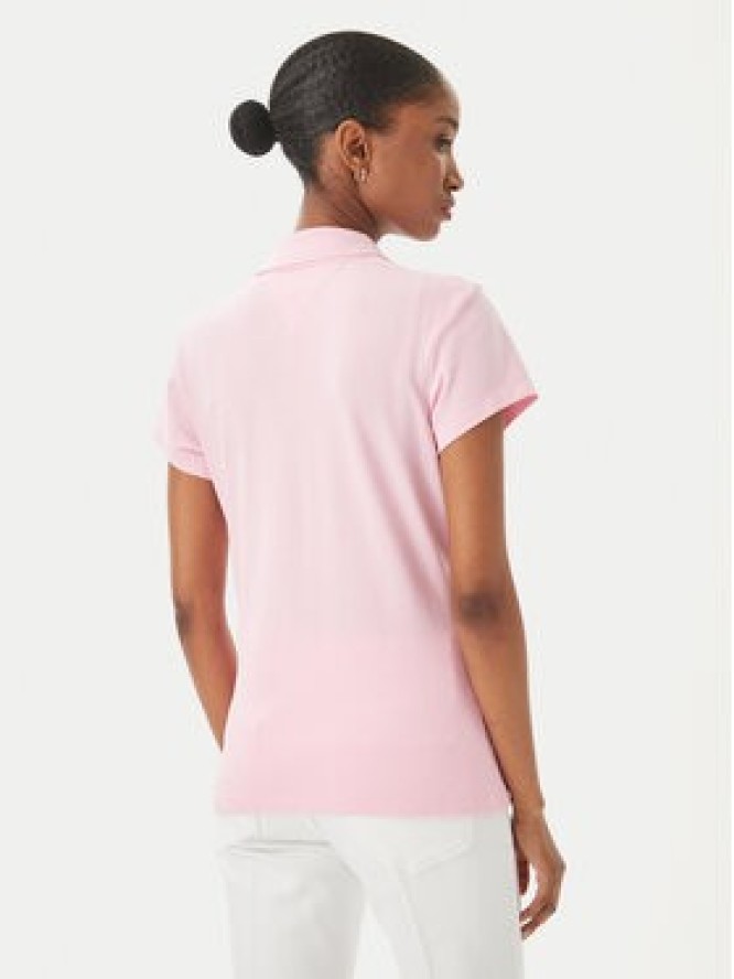 Tommy Hilfiger Polo 1985 Logo WW0WW49259 Różowy jasny Slim Fit