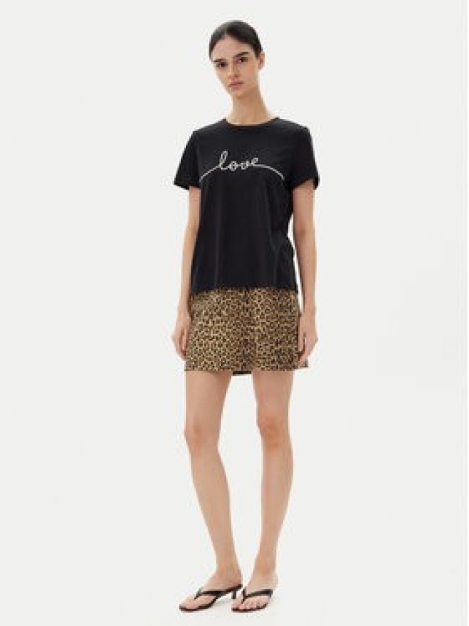 Vero Moda T-Shirt Kami 10332587 Czarny Relaxed Fit