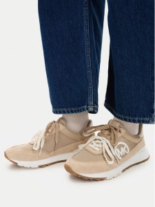 MICHAEL Michael Kors Sneakersy Nova 43T6NOFS2D Beżowy