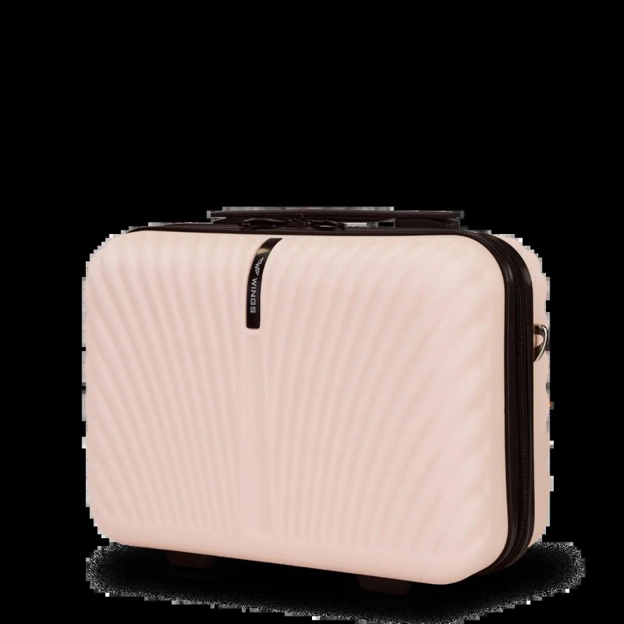 Kuferek WINGS SWAN 2.0 kosmetyczka 14" PINK