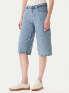 ONLY Szorty jeansowe Cobain 15349519 Niebieski Loose Fit