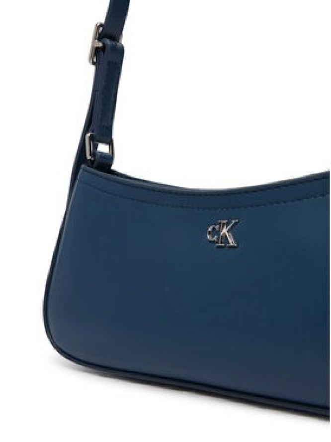 Calvin Klein Torebka Ck Small Shoulder Bag LV04F3170G Granatowy