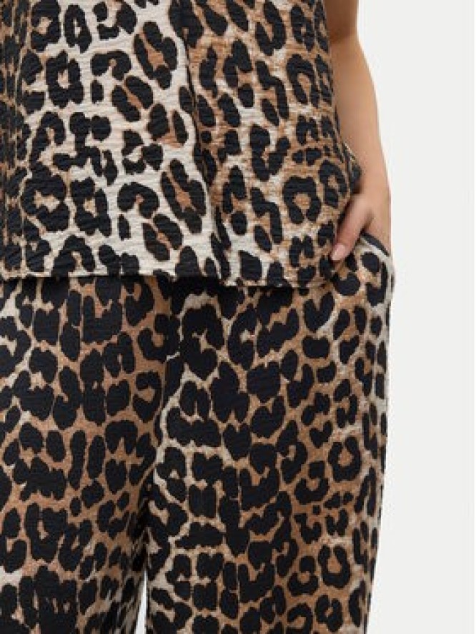 Vero Moda Spodnie materiałowe Josie 10303759 Brązowy Wide Leg