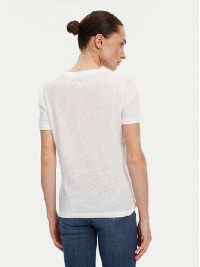 Calvin Klein T-Shirt K20K208248 Biały Relaxed Fit