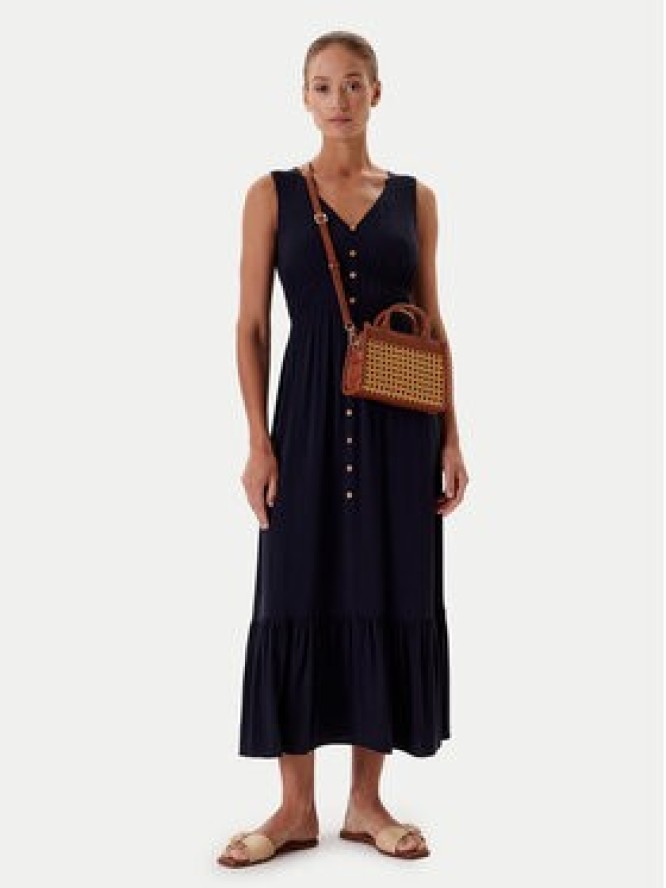 Tatuum Sukienka letnia Letitia T2510.202 Granatowy Relaxed Fit