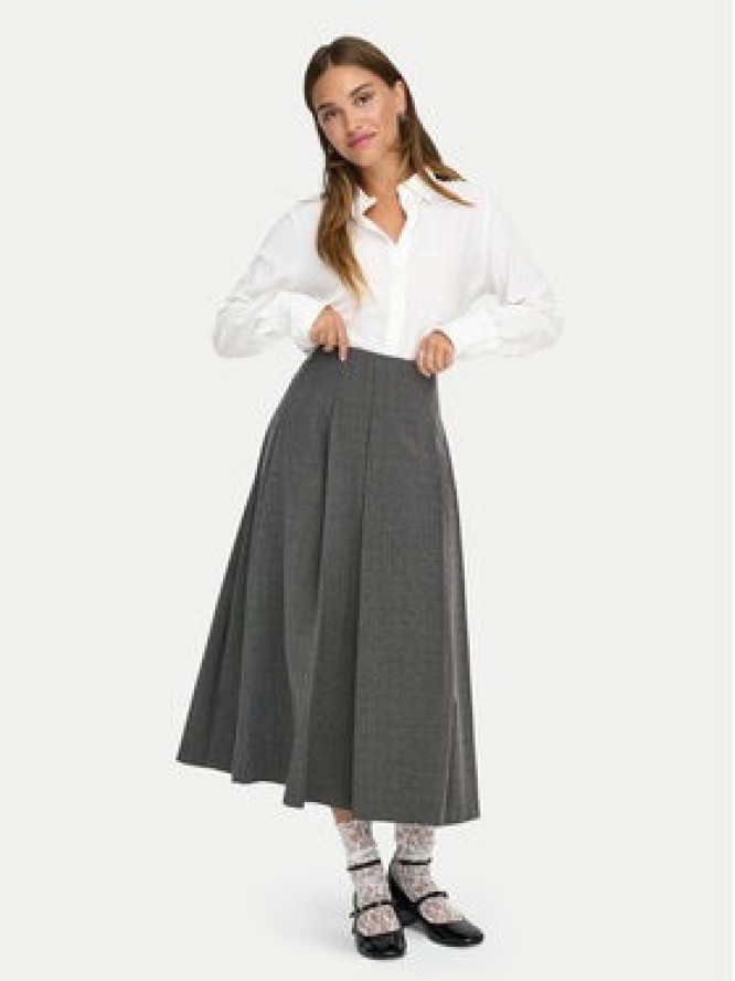ONLY Spódnica maxi Lexie 15359282 Szary Regular Fit