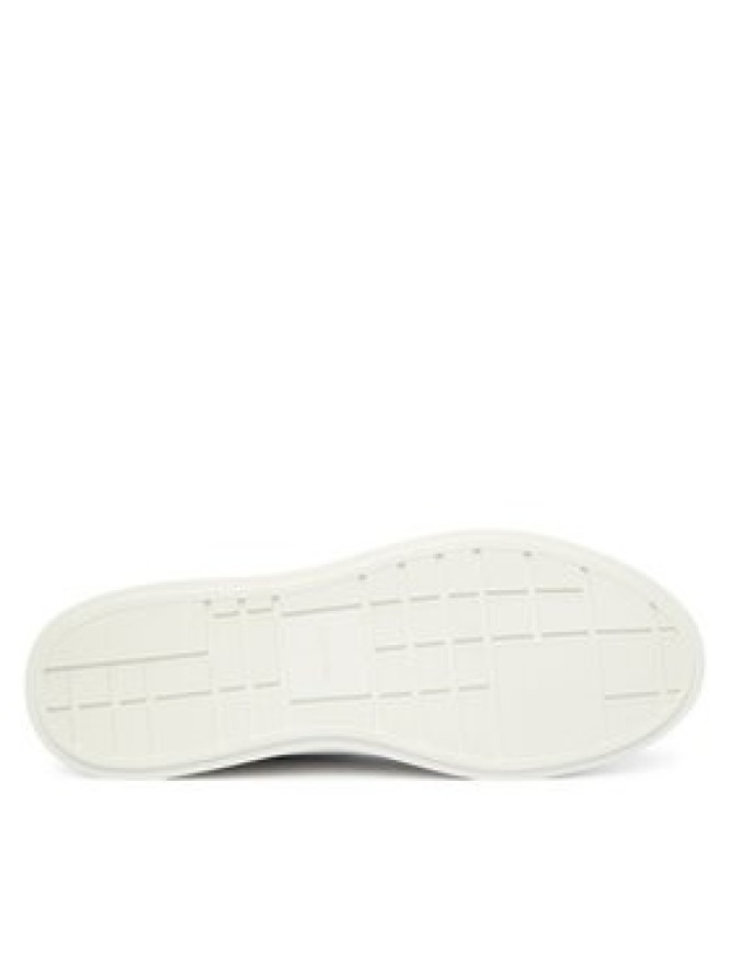 Calvin Klein Sneakersy Low Pro Cup Laceup Lth Moire HW0HW02845 Biały