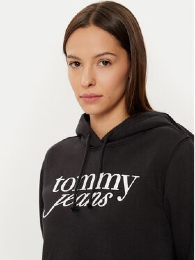 Tommy Jeans Bluza DW0DW20170 Czarny Regular Fit