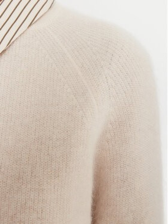 Marella Sweter Digione 2523366414 Écru Regular Fit