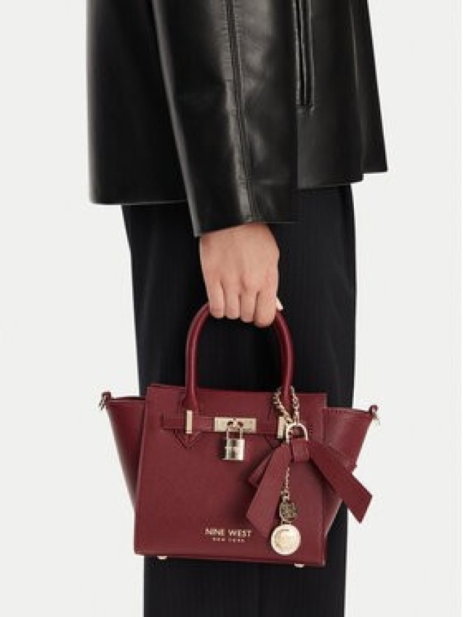 Nine West Torebka CEO-Chelsea-Charm-I-LX10187 Bordowy