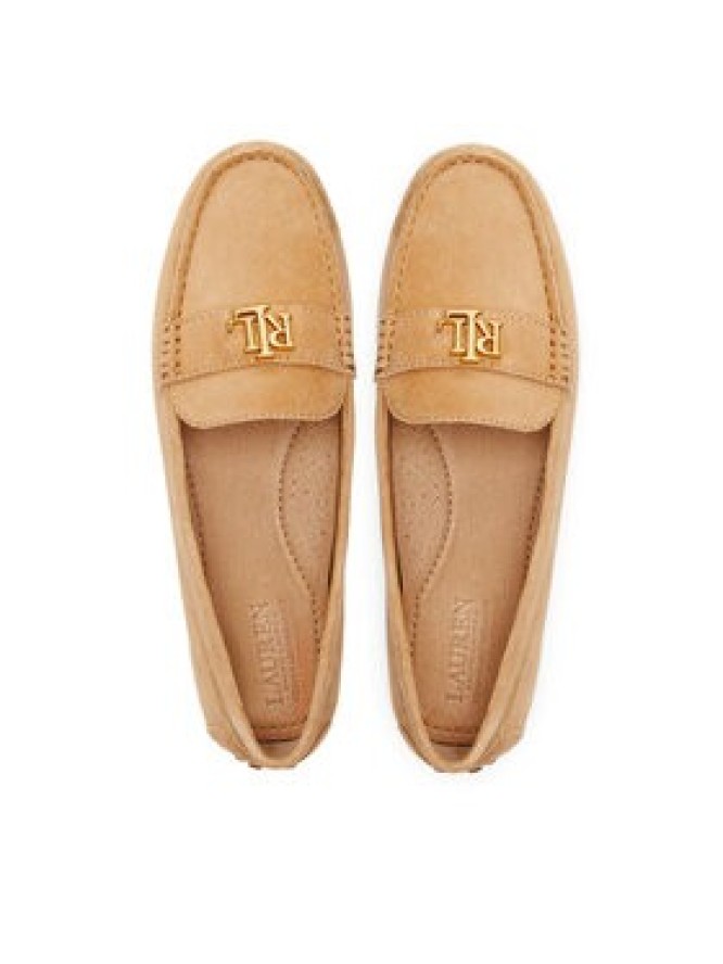 LAUREN RALPH LAUREN Mokasyny Barnsbury 802821629026 Brązowy