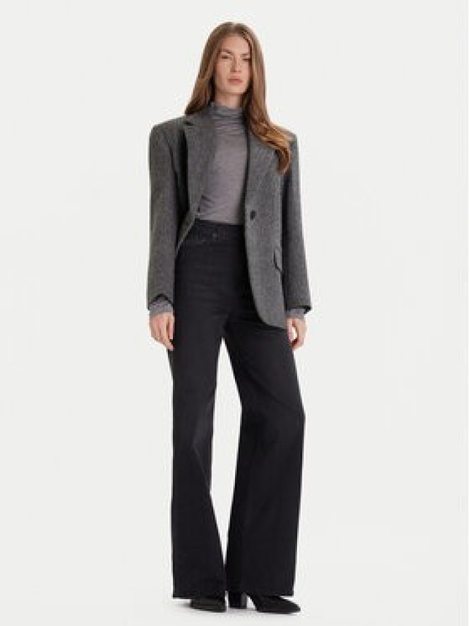 ViCOLO Jeansy DF5089 Szary Wide Leg